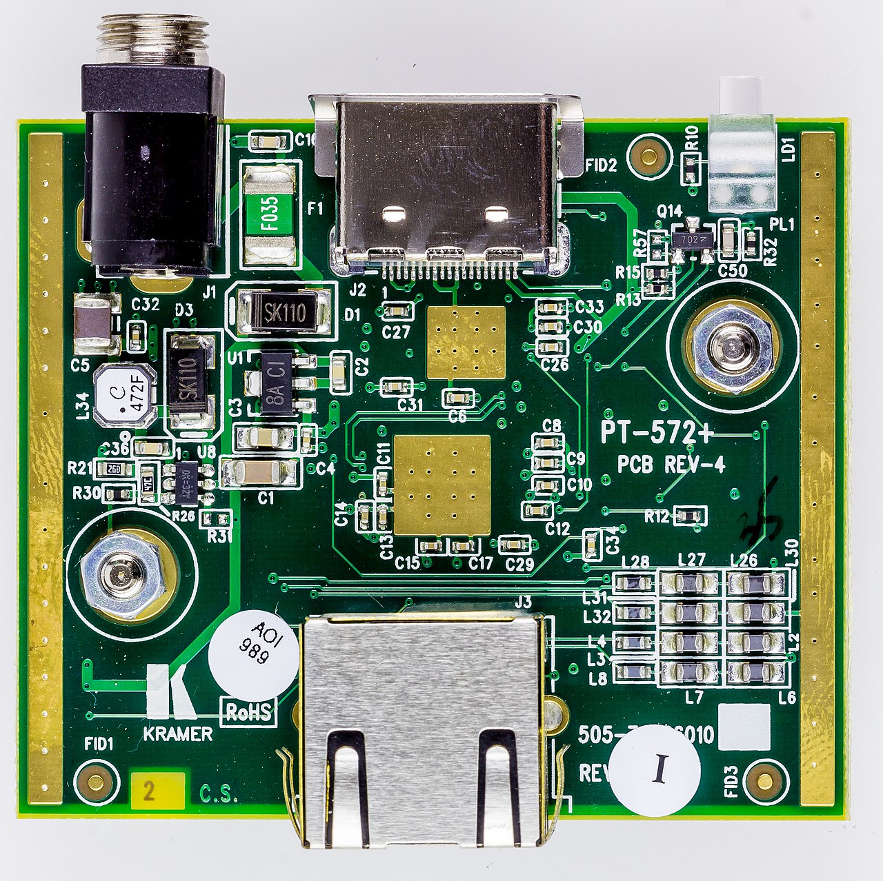 circuit board electronics (foto: Raimond Spekking / CC BY-SA 4.0, Wikimedia Commons)