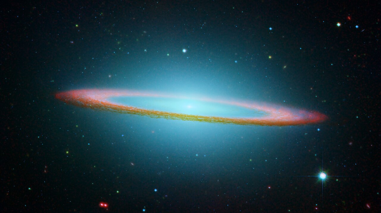 telescope space (foto: NASA/JPL-Caltech and The Hubble Heritage Team (STScI/AURA) / Public domain, Wikimedia Commons)