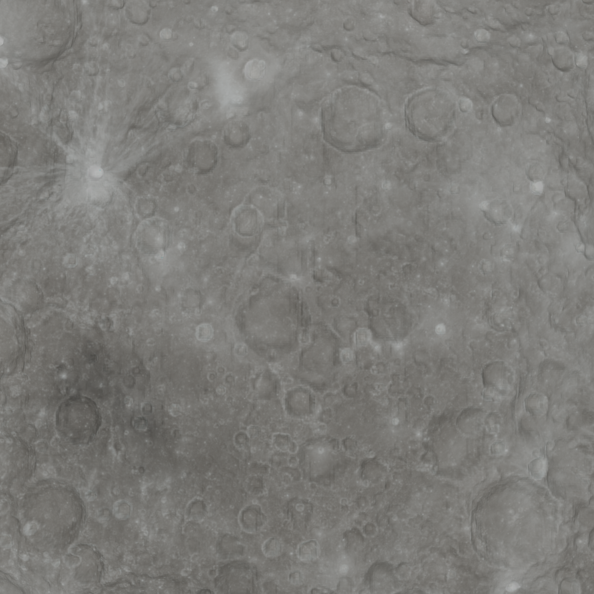 Superficie lunar cubierta de cráteres y sin mares oscuros, fotografiada desde la órbita