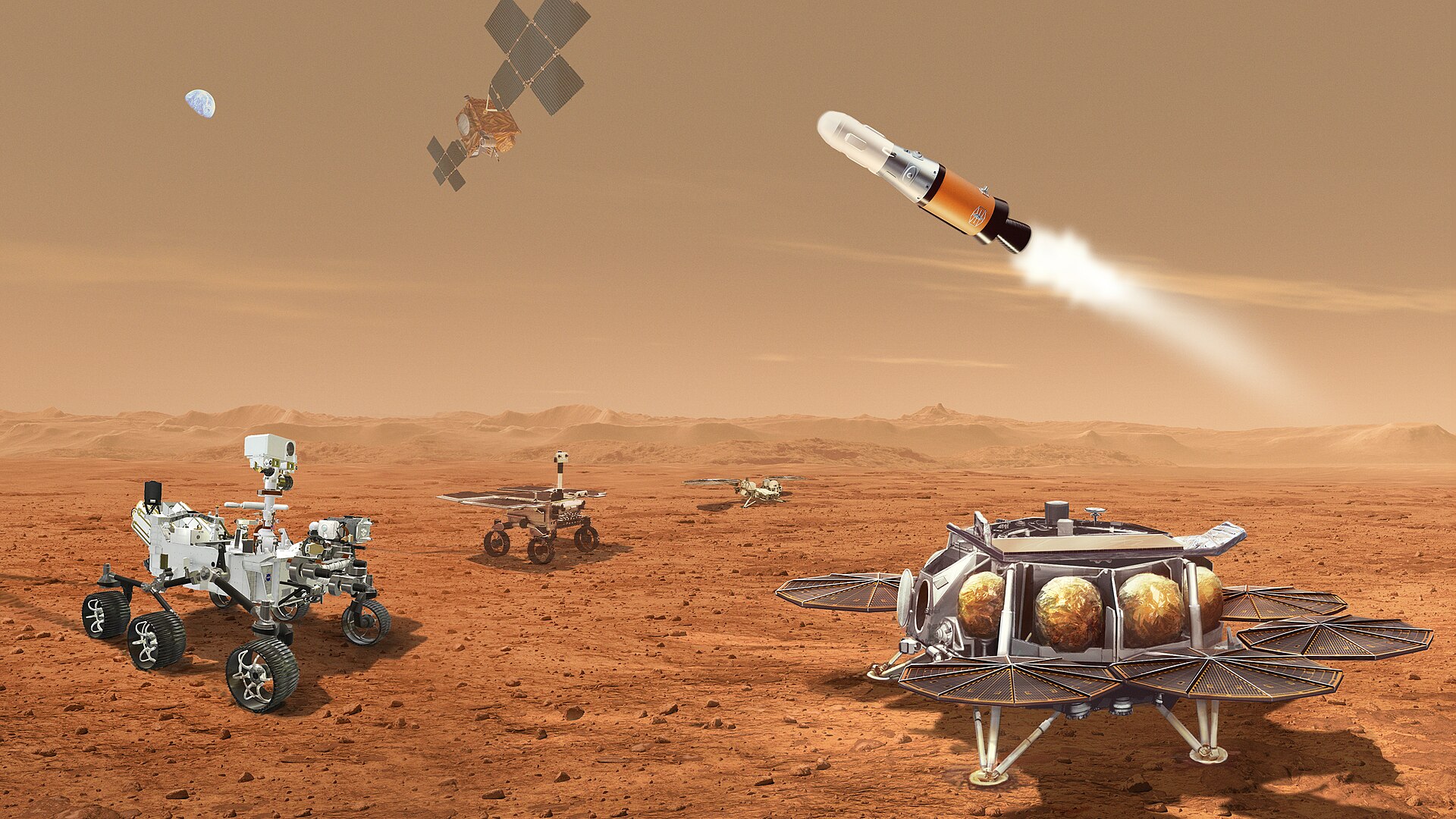 mars sample tube